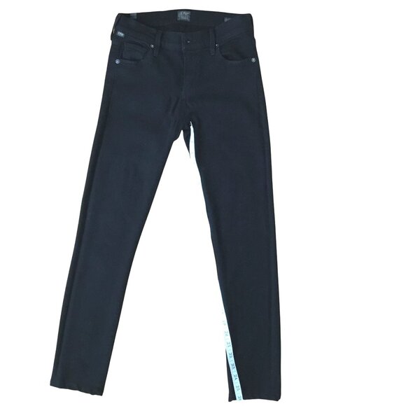 CITIZENS OF HUMANITY Women Black Avedon Skinny Jean Retro Revival Stretch 29 - Picture 4 of 12